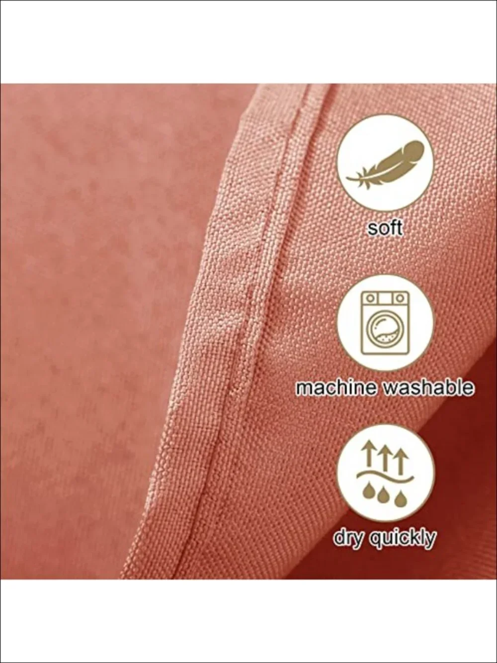 90x156 Inch Rectangular Tablecloth 2 Pack Polyester Fabric Washable for Wedding